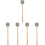 5Pièces Baguettes Percussion En Bois Gris Confortables Et Durables 7