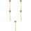 5Pièces Baguettes Percussion En Bois Gris Confortables Et Durables 9