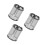 3Pièces Protections Métalliques Grises Pour Diffuseur De Sèche- 8