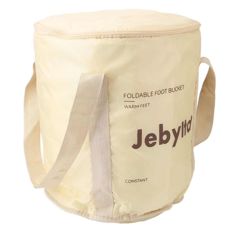 Champagne Collapsible Foot Bath Basin 32x37cm