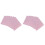 200Pièces Lingettes Microfibres Rose Douces Pour Lunettes Écrans 3