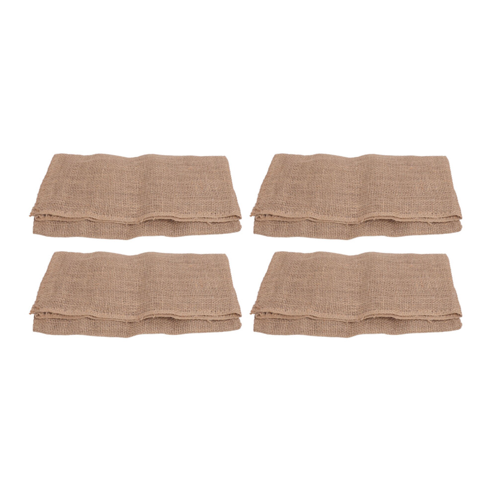 4pcs Burlap Potato Sack Race Bags for Kids, 40x60cm Outdoor Games