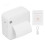 Pocket Printer Bluetooth Inkless Thermal Sticker Maker Label Printer, Wireless Mini Printer for Study Notes Photos with USB Charging White ABS Body 1