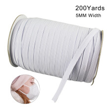 Reusable Stretchy Elastic Cord For DIY Crafts, Durable Braided Elastic Band With Excellent Elasticity, Soft Skin-Friendly Material For Clothing