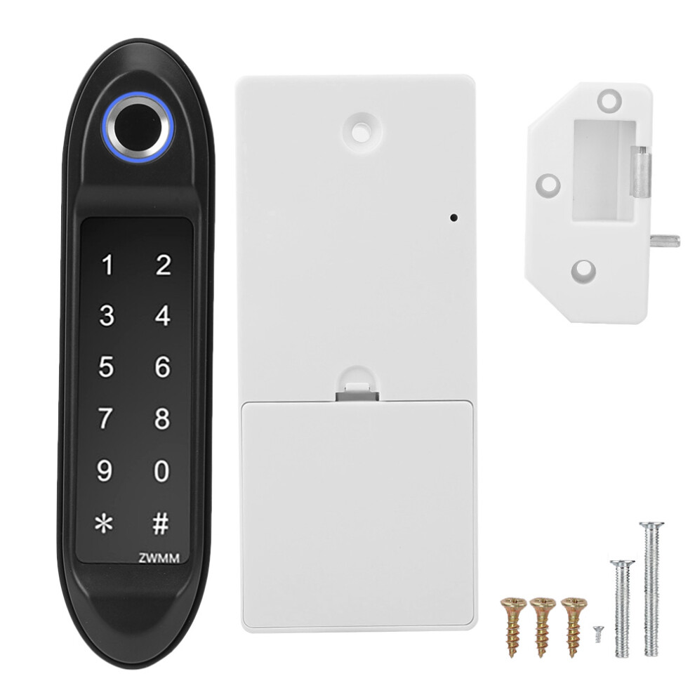 Wifi Enabled Smart Door Lock Fingerprint Touchscreen Electronic Door Lock With Password Ic Card Multi Unlock Options High Security Entry System For 9370362985040