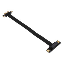 Cábla Síneadh Teagmhálacha Óirphlátáilte, PCIe Gen3 Ard-Minicíocht le Dearadh Sciatha EMI, Cábla Maolaithe Íseal Solúbtha do Compact1U2U