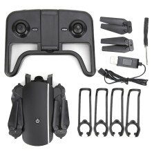 Drohne mit 1080P-WLAN-FPV-Kamera für Kinder und Erwachsene, faltbare Drohne mit einstellbarem Objektiv, Höhenstabilisierung, Headless-Modus,