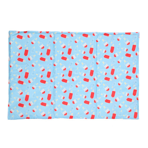 Cold Sensing Technology Pet Mat, Customizable Cooling Fabric Pad With Automatic Cooling System - Hand Washable Dog Cat Cooling Mat Suitable For