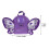 2Pièces À Harnais Avec Laisse Robuste Violet 9
