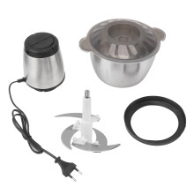 Powerful Motor Food Processor2Speed Design Stainless Steel Material Splash Proof Electric Chopper For Fresh Ingredients Kitchen Tool
