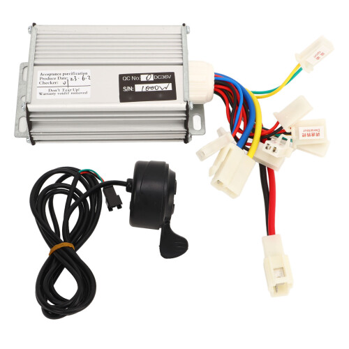 Χειριστήριο μοτοσικλέτας 36V1000W με βούρτσα, ηλεκτρικό χειριστήριο ποδηλάτου με