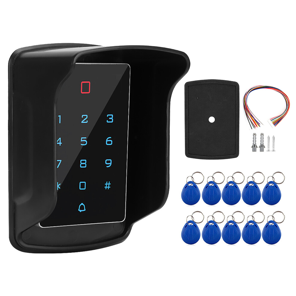 Premium Rfid Entry Control System125khz Rewritable T5577universal Tags Touchpad Keypad Weatherproof Anti Vandalism Windshield Kit 9049227957996