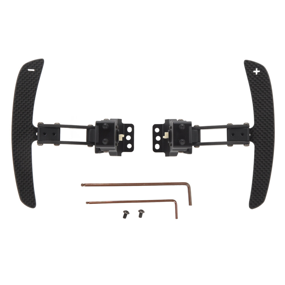 Magnetic Carbon Fiber Paddle Extensions For Bmw Steering Wheels, Real Carbon Fiber Build With Clear Plus Minus Markings And Stylish Aesthetic Appeal 9071309187076