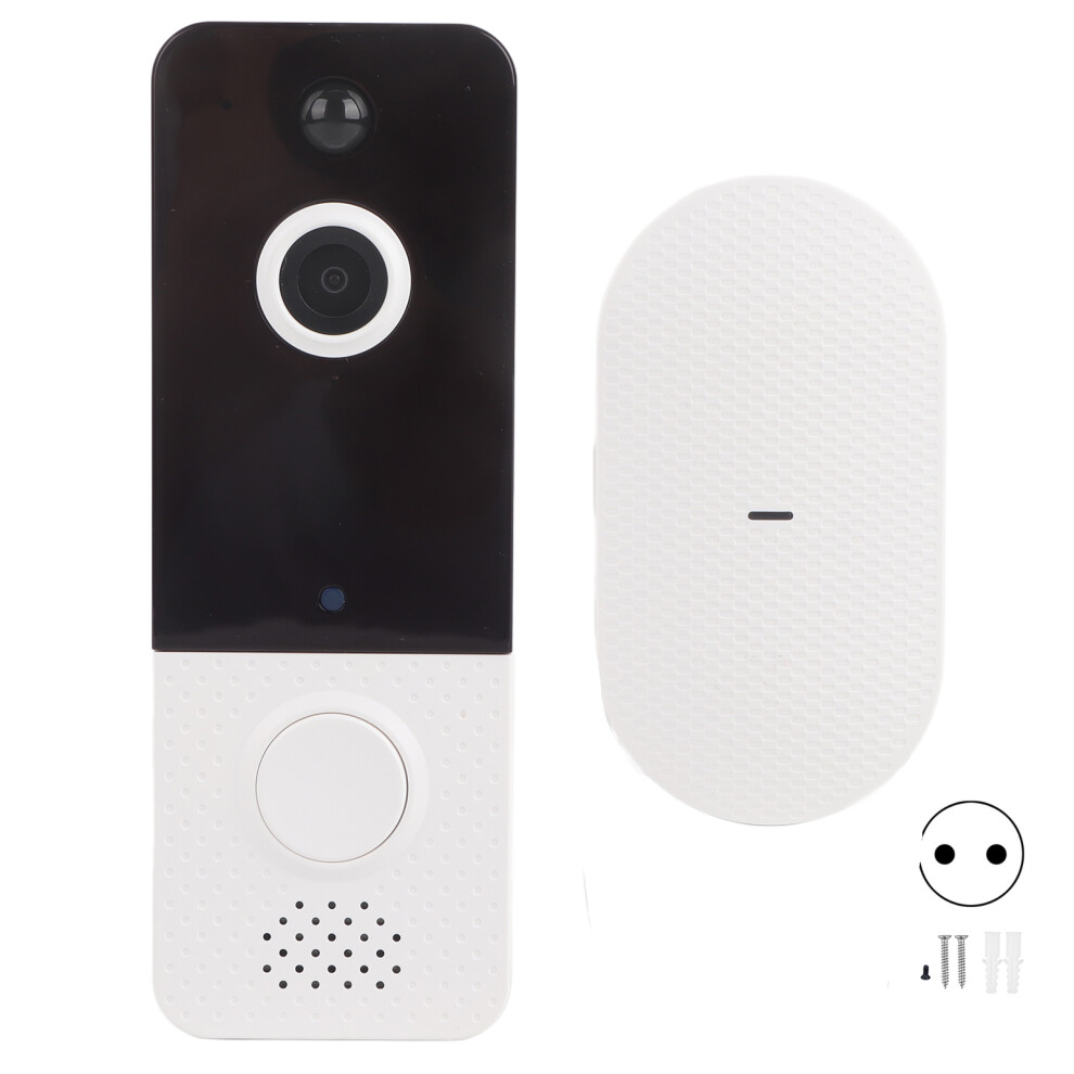 Full Color Night Vision Doorbell With Spotlights, High Performance Smart Video Doorbell Featuring Wdr And Long Range Motion Detection For Outdoor 9049227958917