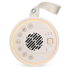 Draagbare, Oplaadbare Machine Voor Witte Ruis, Ideaal Om Te Slapen (Beige).