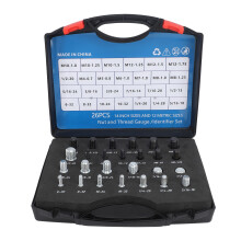 Professional Grade Nut And Bolt Thread Checker Set With Durable Stainless Steel Gauges And Multi Reading Methods For Efficient Size Verification In
