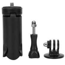 Portable Folding Mini Tripod With Silica Gel Base Cushion Multi Device Support For Selfie Low Angle Macro Photography