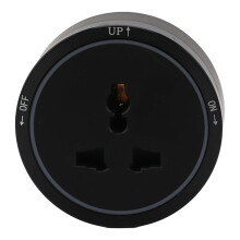 Elektrische, verwijderbare stekker met meerdere aansluitingen, slimme stekker, AC-stopcontactadapter, wifi-stopcontact, LED-indicator, modern blauw,