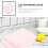 2Pièces Lingettes Bébé En Coton Rose Absorbantes Pour Usage À 7