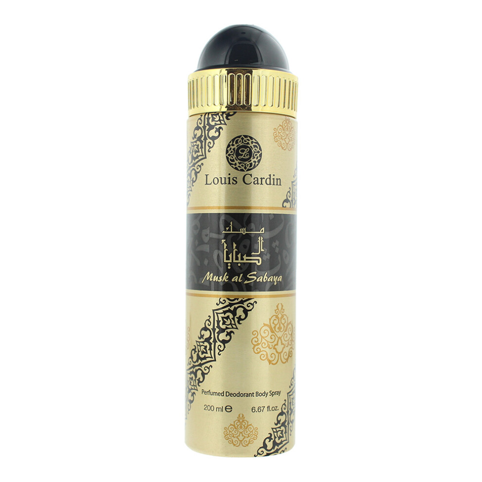Louis Cardin Musk Al Sabaya Deodorant Spray 200Ml - Image 5