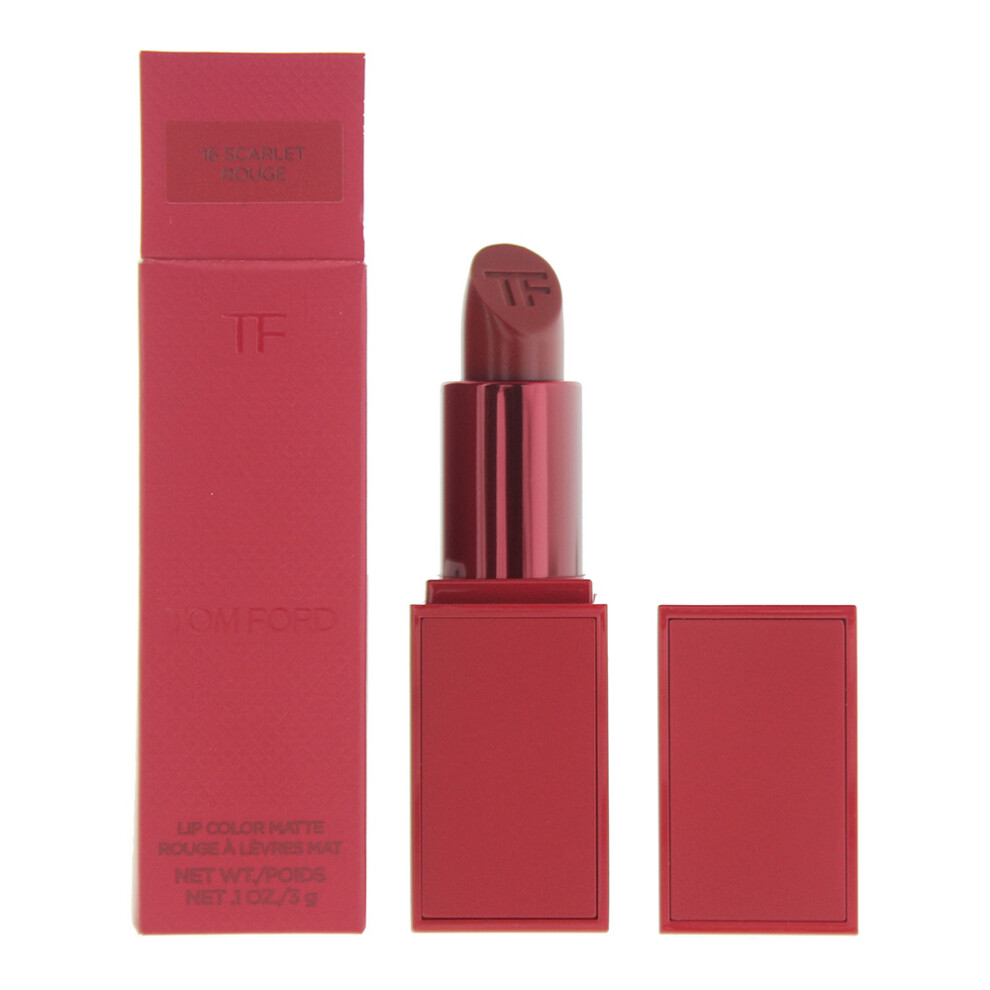 Tom Ford Matte 16 Scarlet Rouge Lip Color 3G