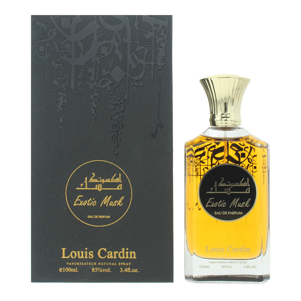 Men's Louis Cardin Exotic Musk Eau De Parfum Pink/Amber 100Ml - Image 7