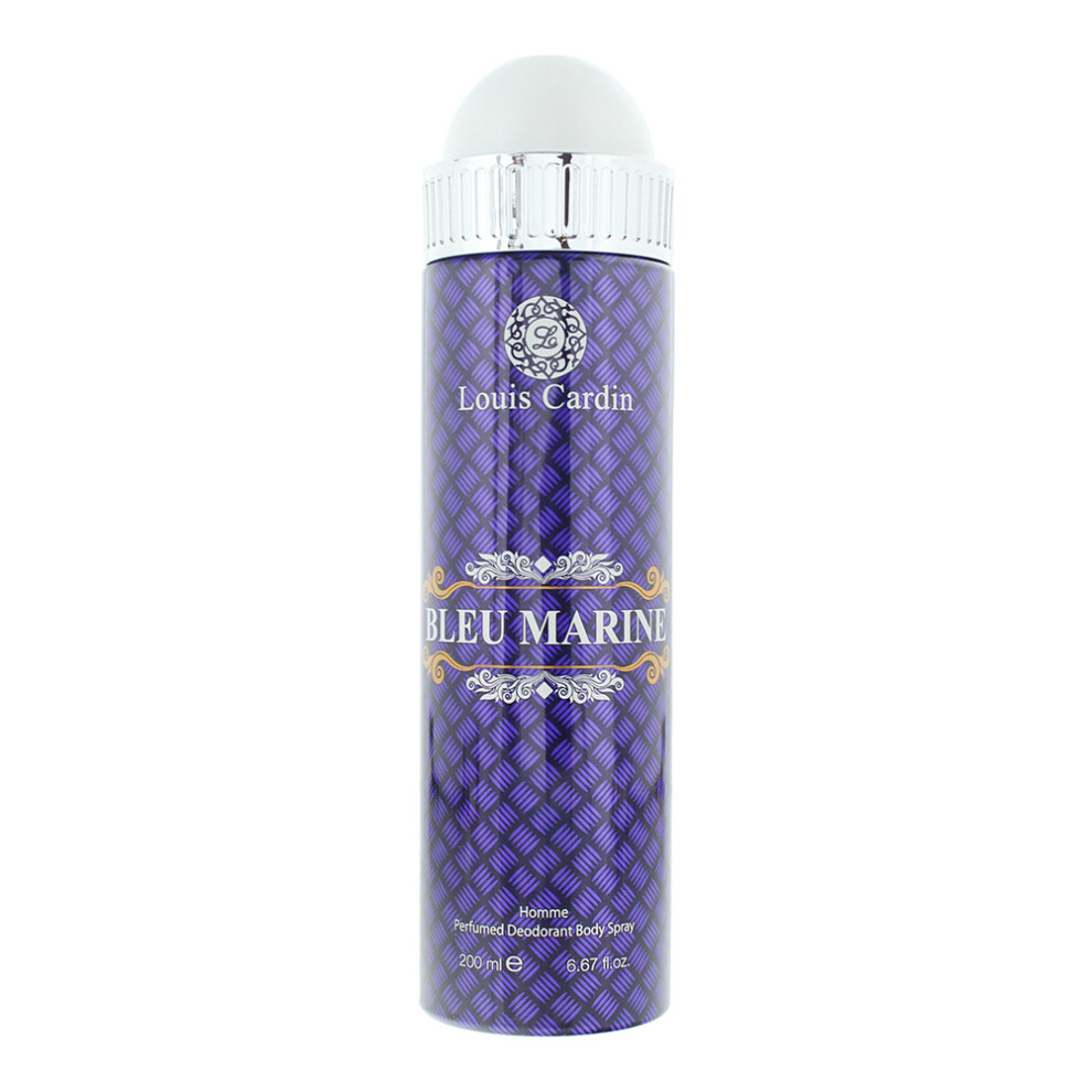 Louis Cardin Bleu Marine Homme Perfumed Deodorant Body Spray 200Ml