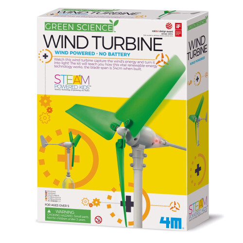 4M Green Science Diy Set Windturbine