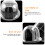 32Pièces Porte-Casquettes Ultra Résistant Dome 8