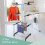 Anika 3-Tier Clothes Airer with Wheels 2