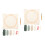 2Ensembles Ensemble DIY Punch Needle Kits Faciles En Bois Coton Assortis 5
