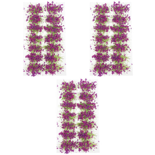 D'éléments Violets Pour Modèles Statique Décor DIY 2