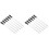 12Pièces Barbecue Brochettes Acier Plastique Durable Noir 3