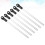 12Pièces Barbecue Brochettes Acier Plastique Durable Noir 9