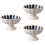 3Pièces En Céramique Socle Design Chrysanthème 6