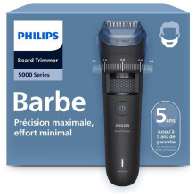 Rasatore per barba di precisione - PHILIPS - Serie 5000 BT5780/15 - Autonomia 1h40 - Senza fili - Nero