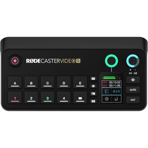 RØDECaster Podcast Video Switcher, Audio Interface 1