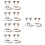 10Ensembles Costume Cache-Oreilles Animaux Enfants Usage Décor 10