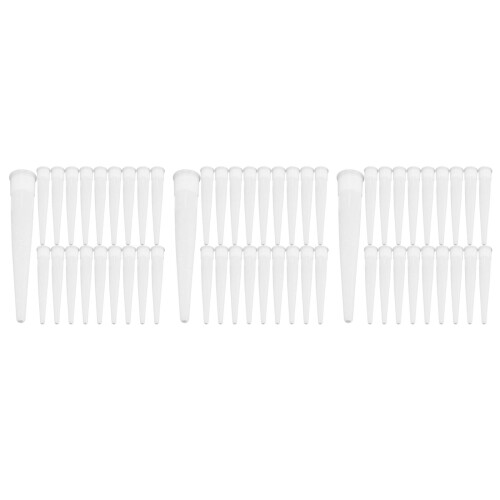 300Pièces Blanches Jetables Pour Tubes D'étanchéité 2
