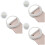 3Pièces Selfie Ring Light Pour Smartphone 3 Intensités 5