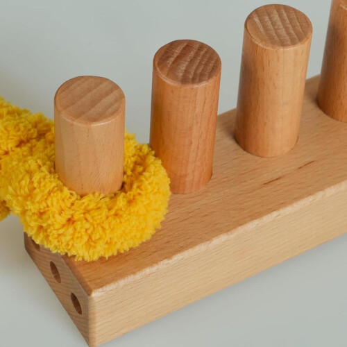 Πλαίσιο πλεξίματος για ύφανση DIY, χειροτεχνίες και δώρα από νήματα για αρχάριους 2