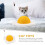2Pièces Griffoir Adorable Chat Ivoire Jeu Durable 10