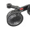 USB Car Fan 5V 2A Adjustable Angle 10W Rear Vent 8