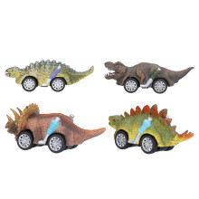 Pädagogisch wertvolles Dinosaurier-Spielzeug für junge Entdecker: Rückziehautos mit realistischen Details für sicheres und spannendes Spielen.
