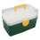 Transparent Container Tool Storage Organizer Multi Layer Design Foldable Tray System Durable Heavy Duty Plastic Water Resistant Structure Chemical 1