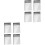 8Pièces Pelles Acier Inoxydable Argentées Pour Magasin 4