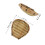 Mini Panier Mural Bambou Tissé Accroché Décor Rustique Coloré 2