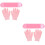 2Ensembles Cover Rose Hydratant Répare Sensible Fille 6