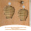 Mini Panier Mural Bambou Tissé Accroché Décor Rustique Coloré 8
