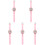 5Pièces Enfants Rose Étanche Portable 2